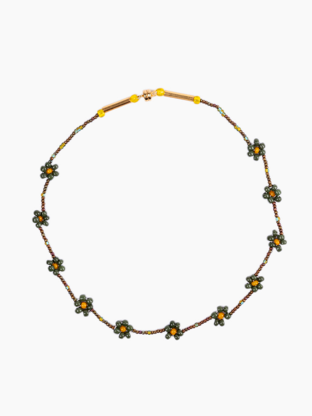 Vintage Beaded Daisy Chain | Short