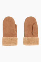 Sheepskin Mittens | Camel