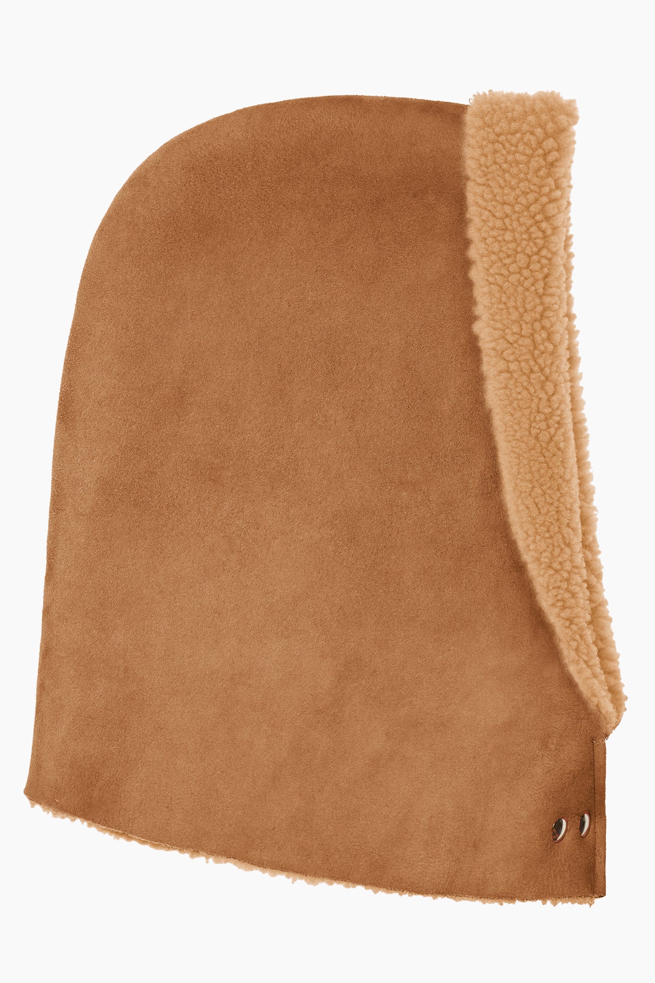 Sheepskin Hood | Camel