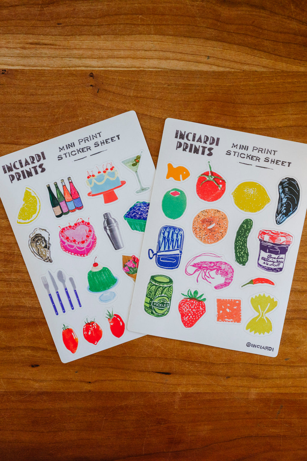 Mini Print Sticker Sheet