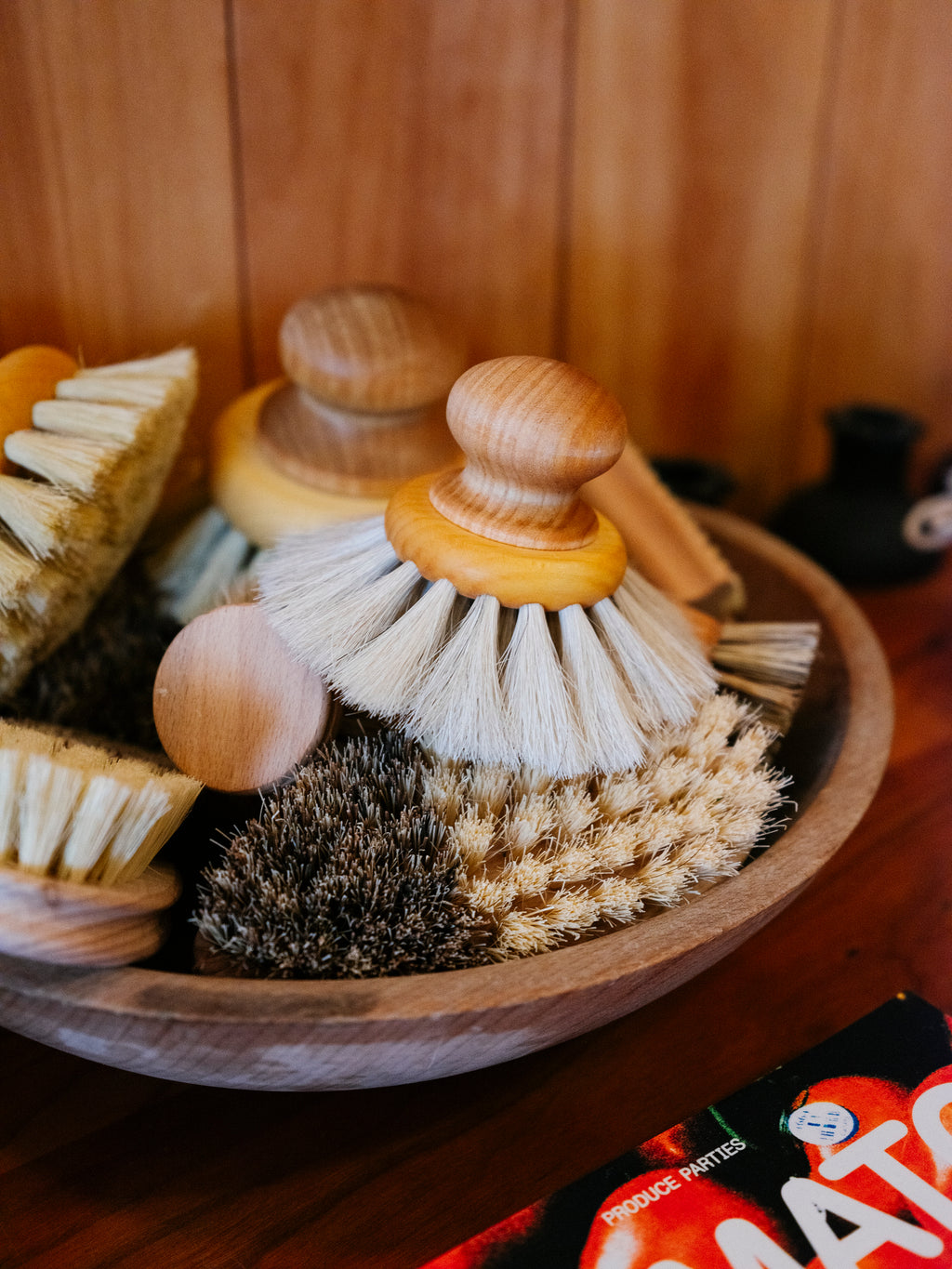 Horsehair Dish Brush