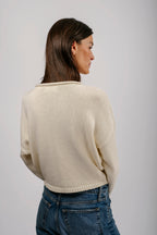 Shrunken Peri Cardigan