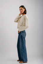 Shrunken Peri Cardigan