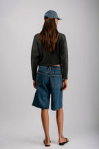 Shrunken Peri Cardigan