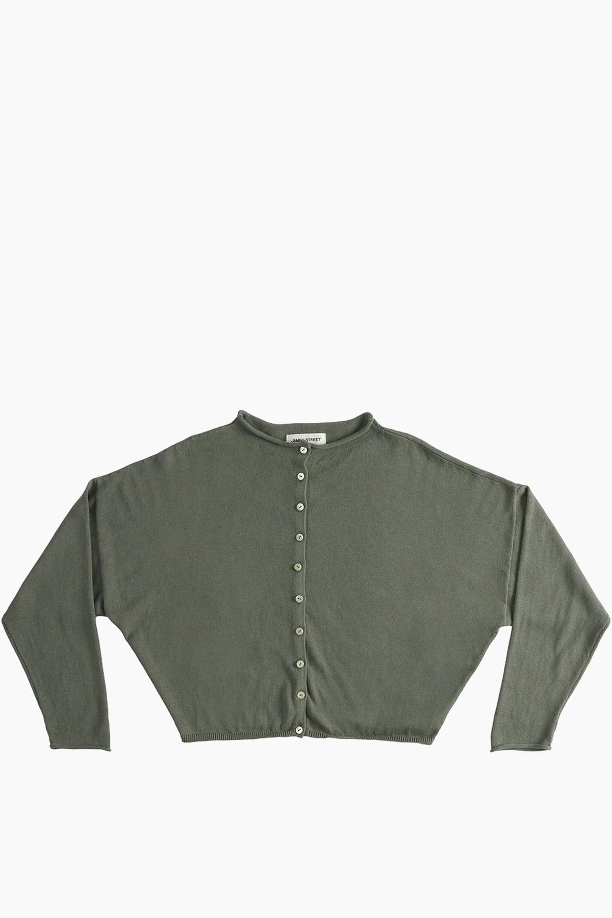 Light Shrunken Peri Cardigan