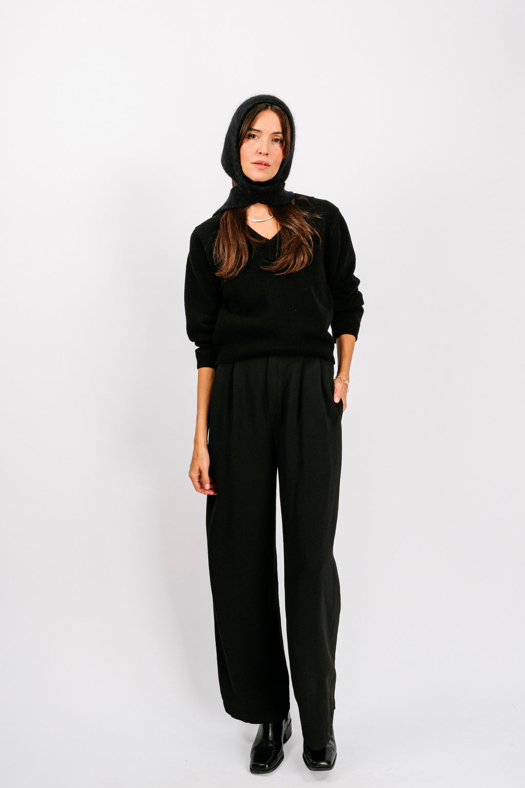 Shrunken Sloane Vee Sweater