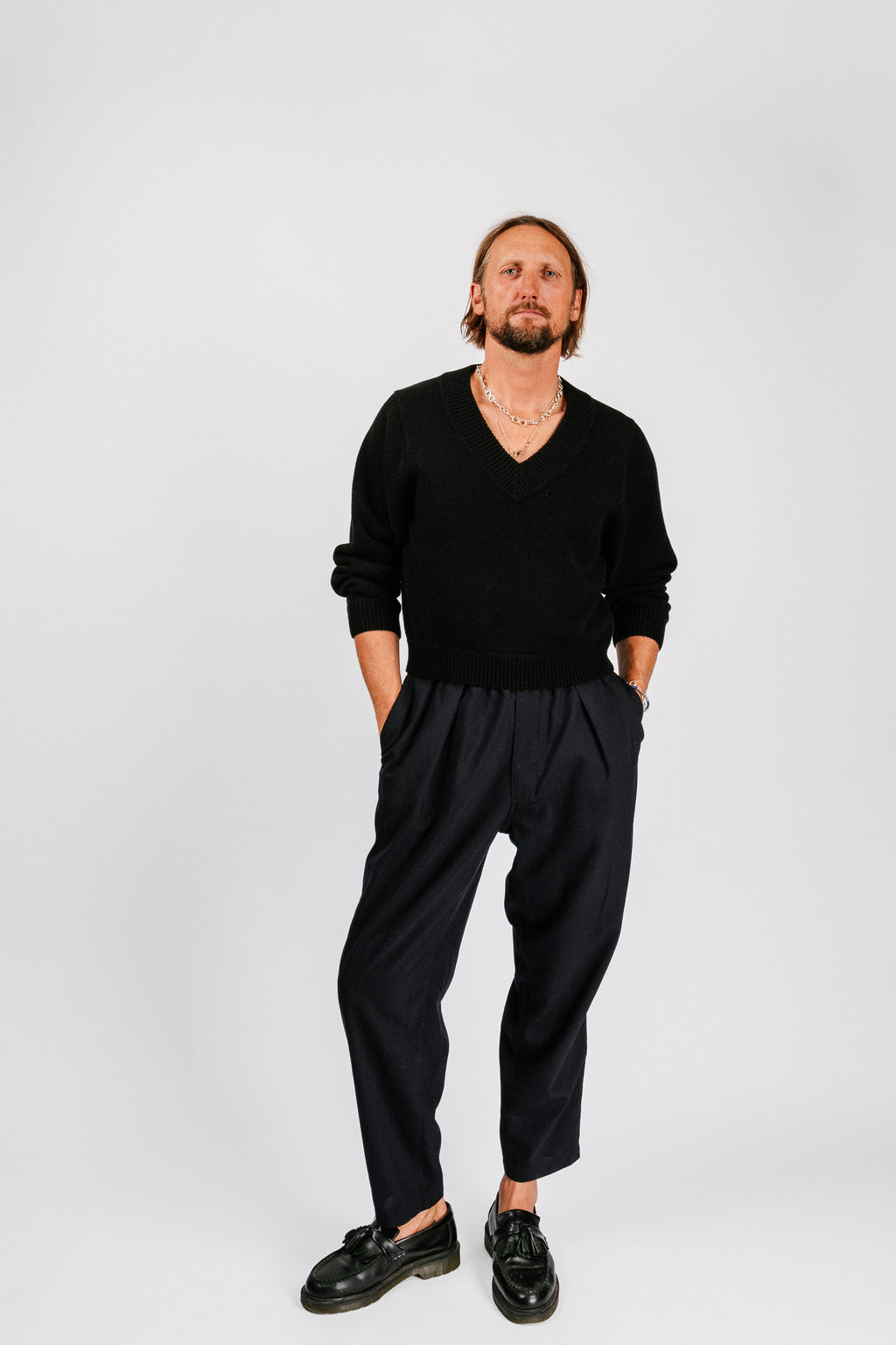 Shrunken Sloane Vee Sweater