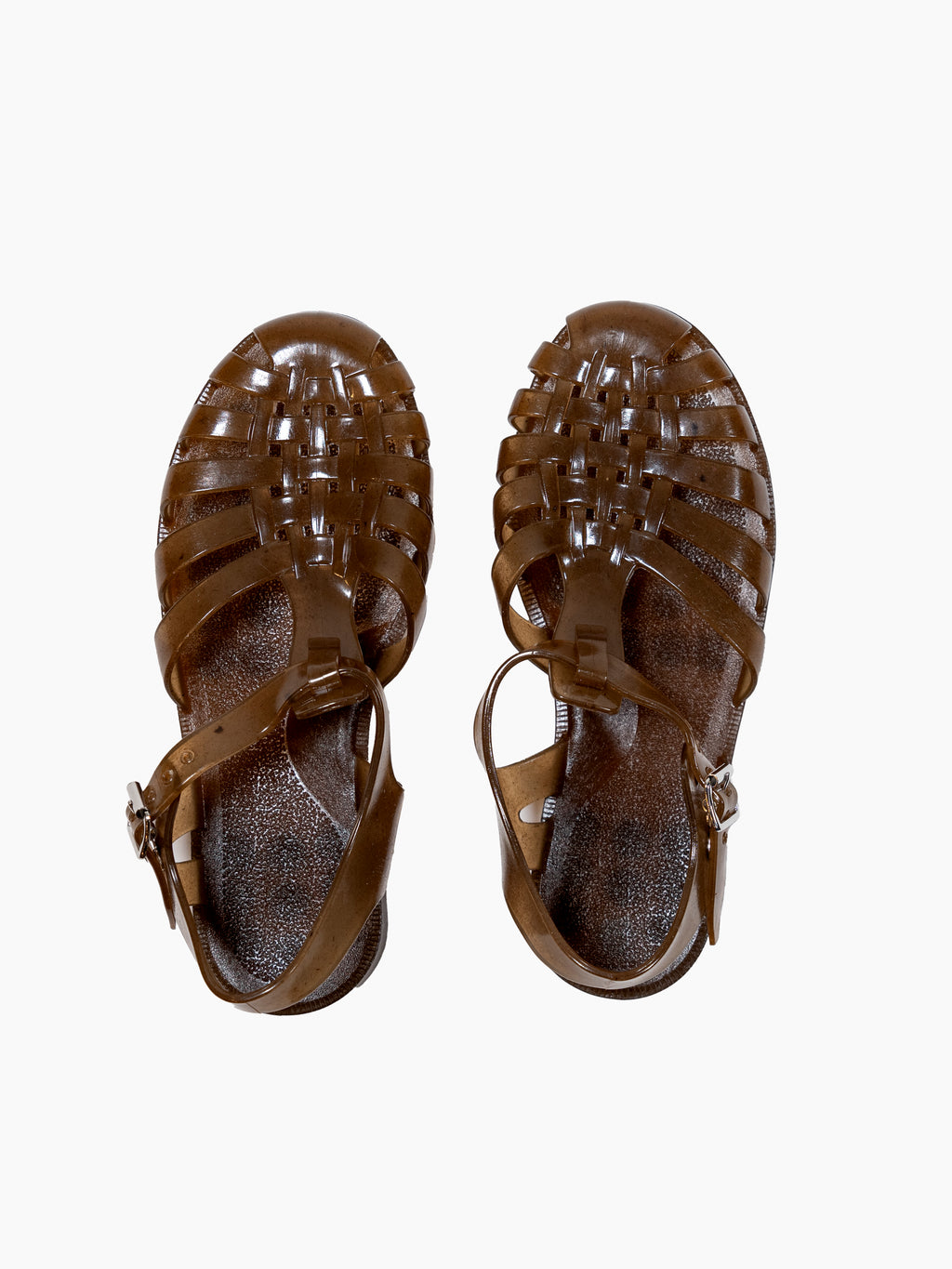 French Recycled Hemp Fisherman Sandals in Sepia
