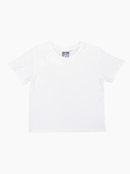 Cropped Ojai Tee | Washed White