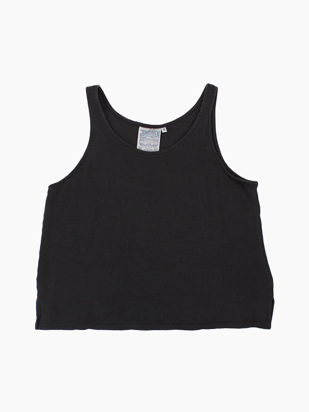 Sophie 100% Hemp Cropped Tank | Black
