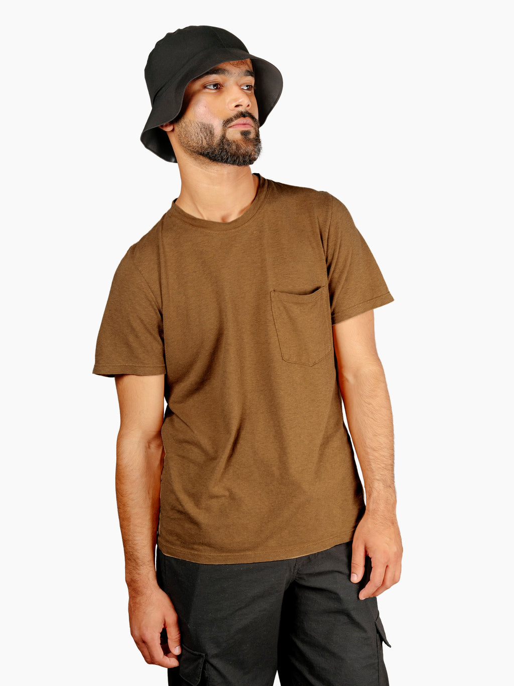 Jung Pocket Tee | Coyote