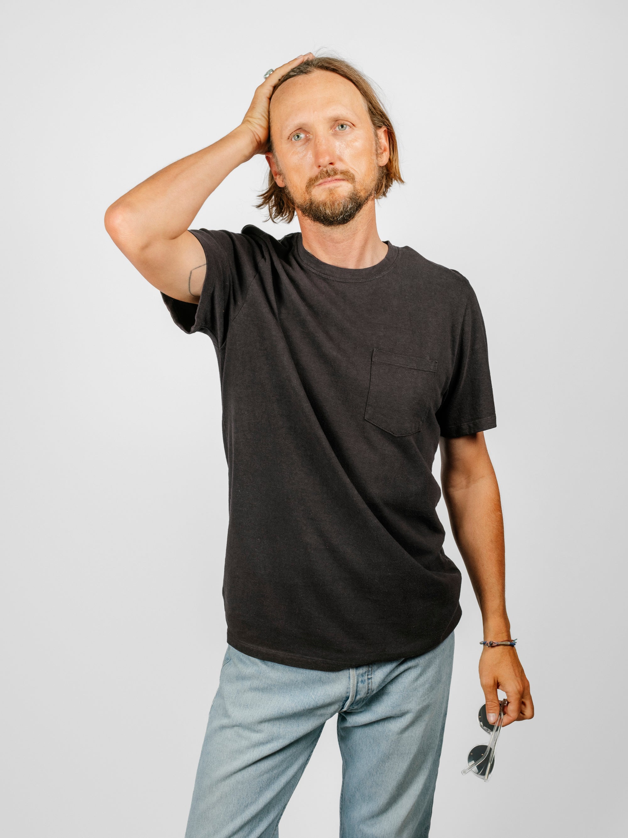 Boulder Pocket Tee | Black