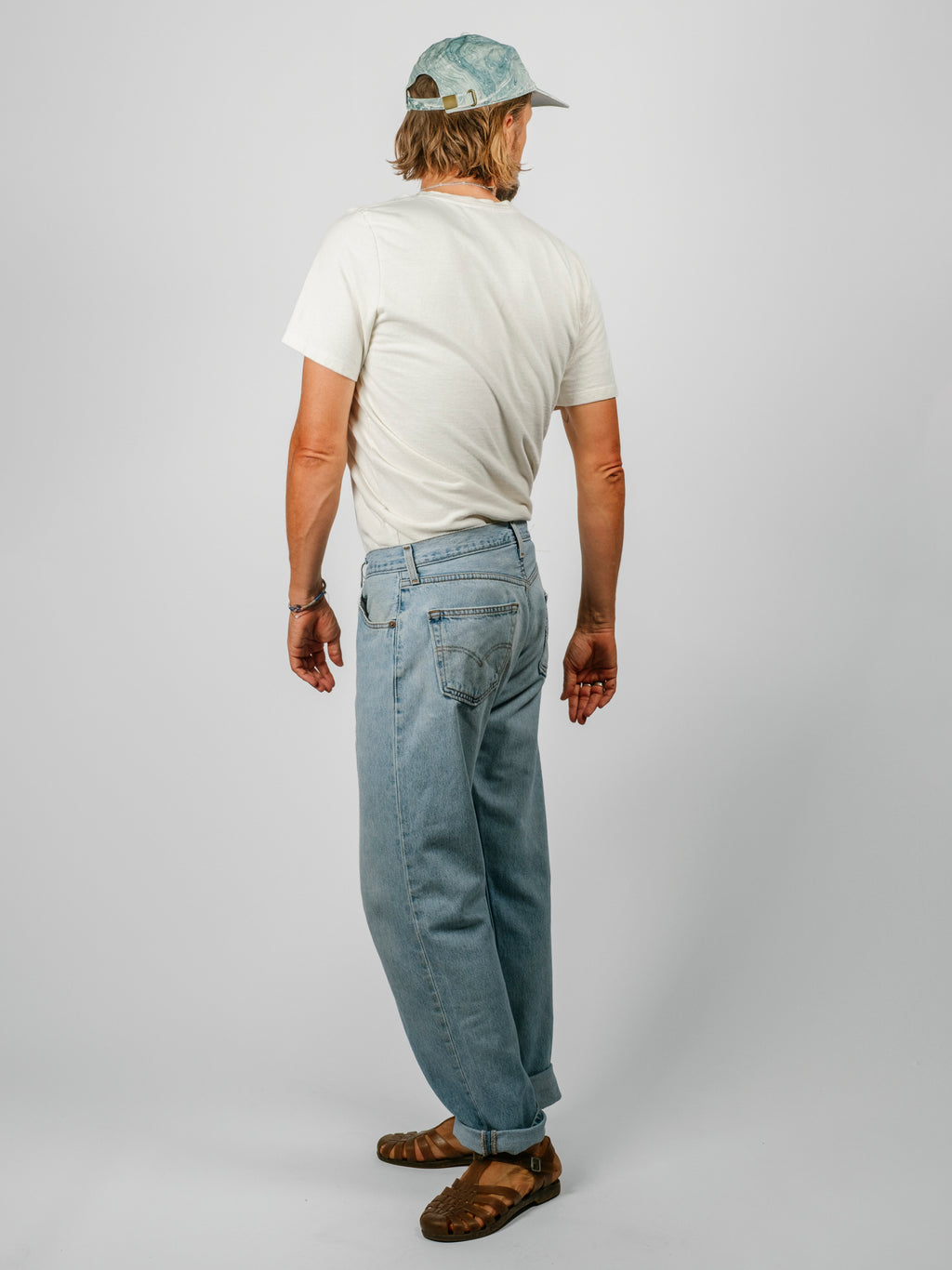 Boulder Pocket Tee | Washed White