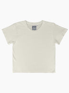 Cropped Lorel Tee | Washed White