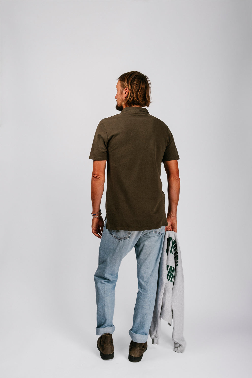 Fields Polo | Olive Green