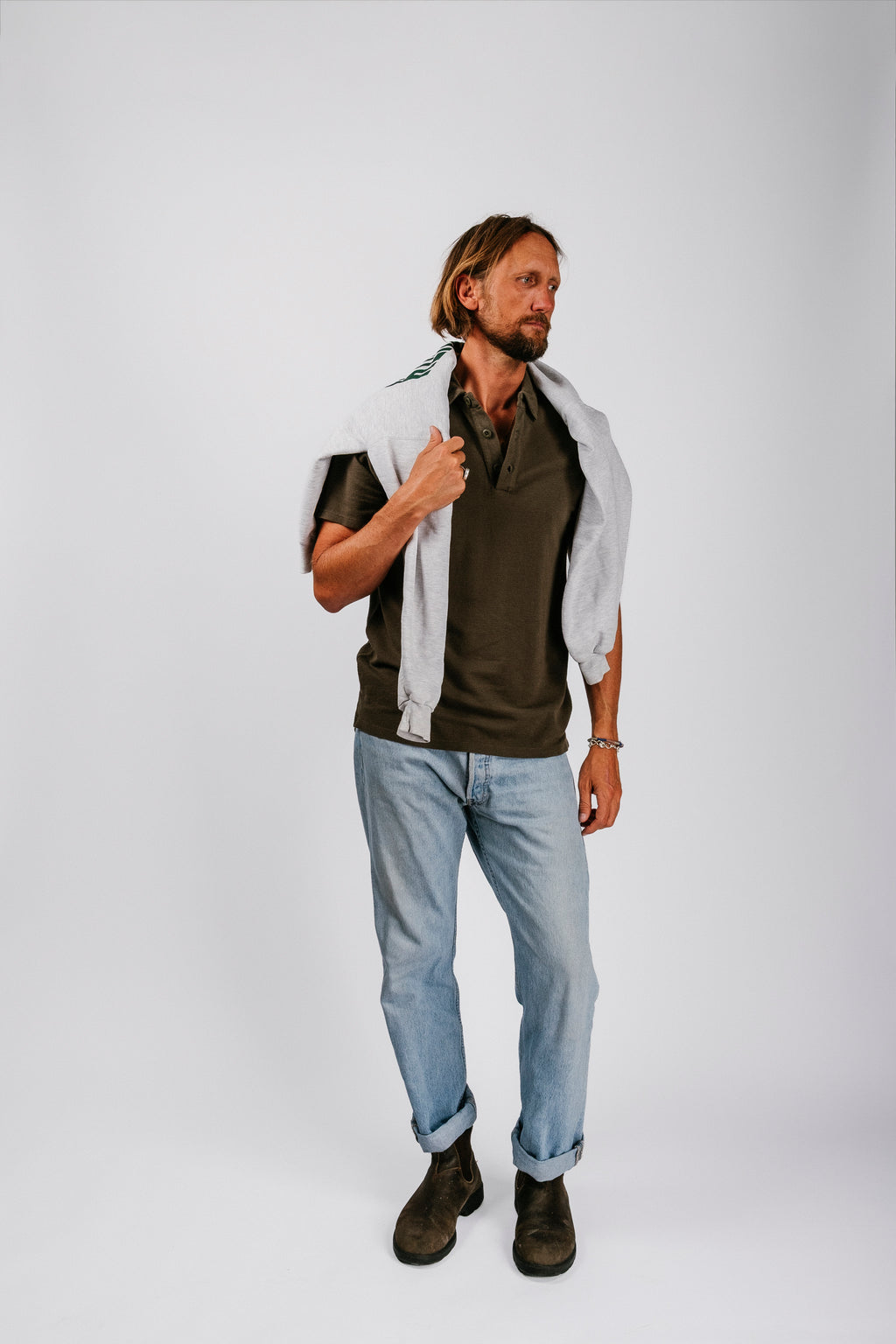 Fields Polo | Olive Green