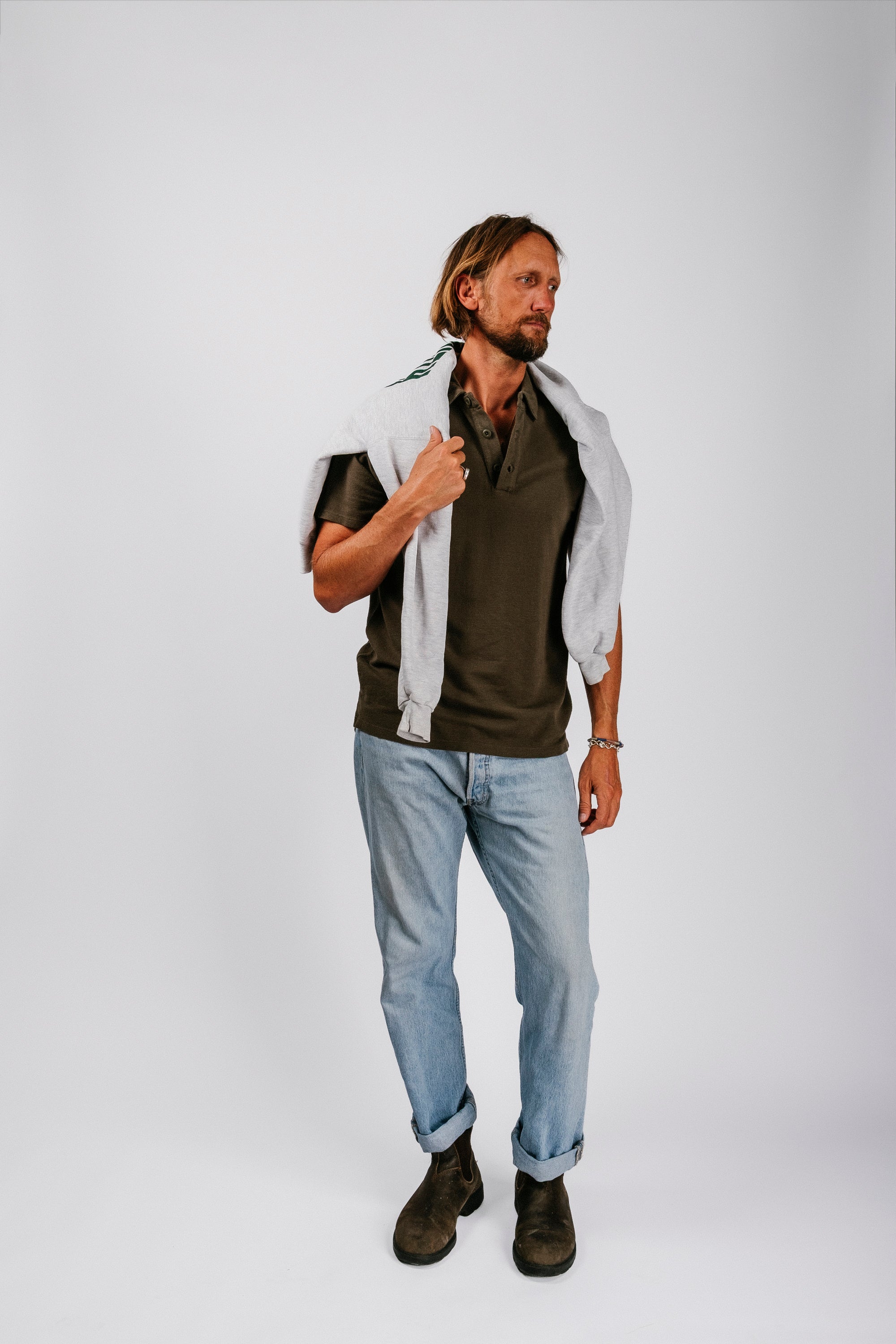 Fields Polo | Olive Green