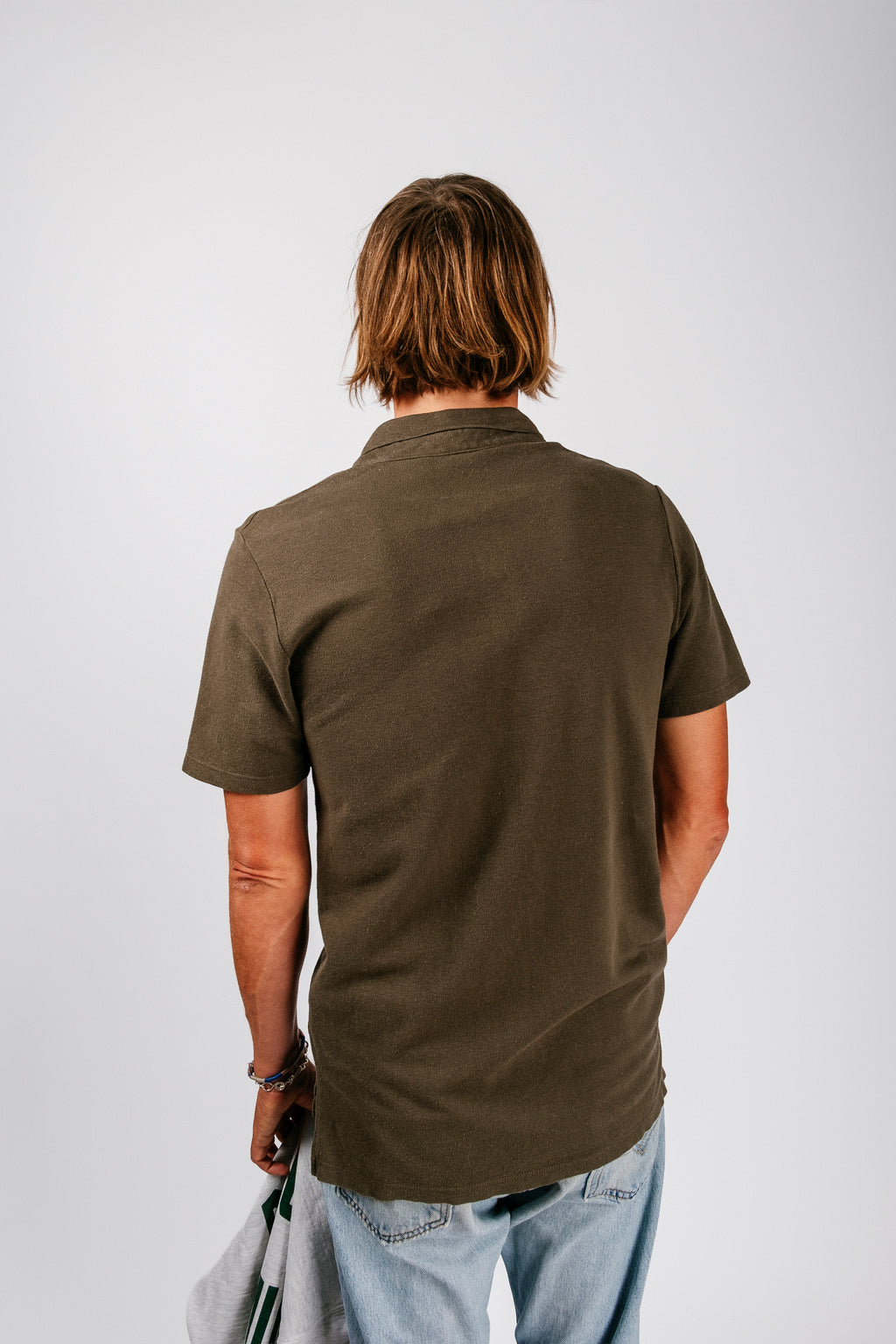 Fields Polo | Olive Green