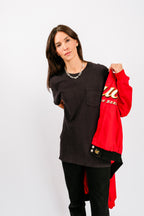 Jung Pocket Tee | Black