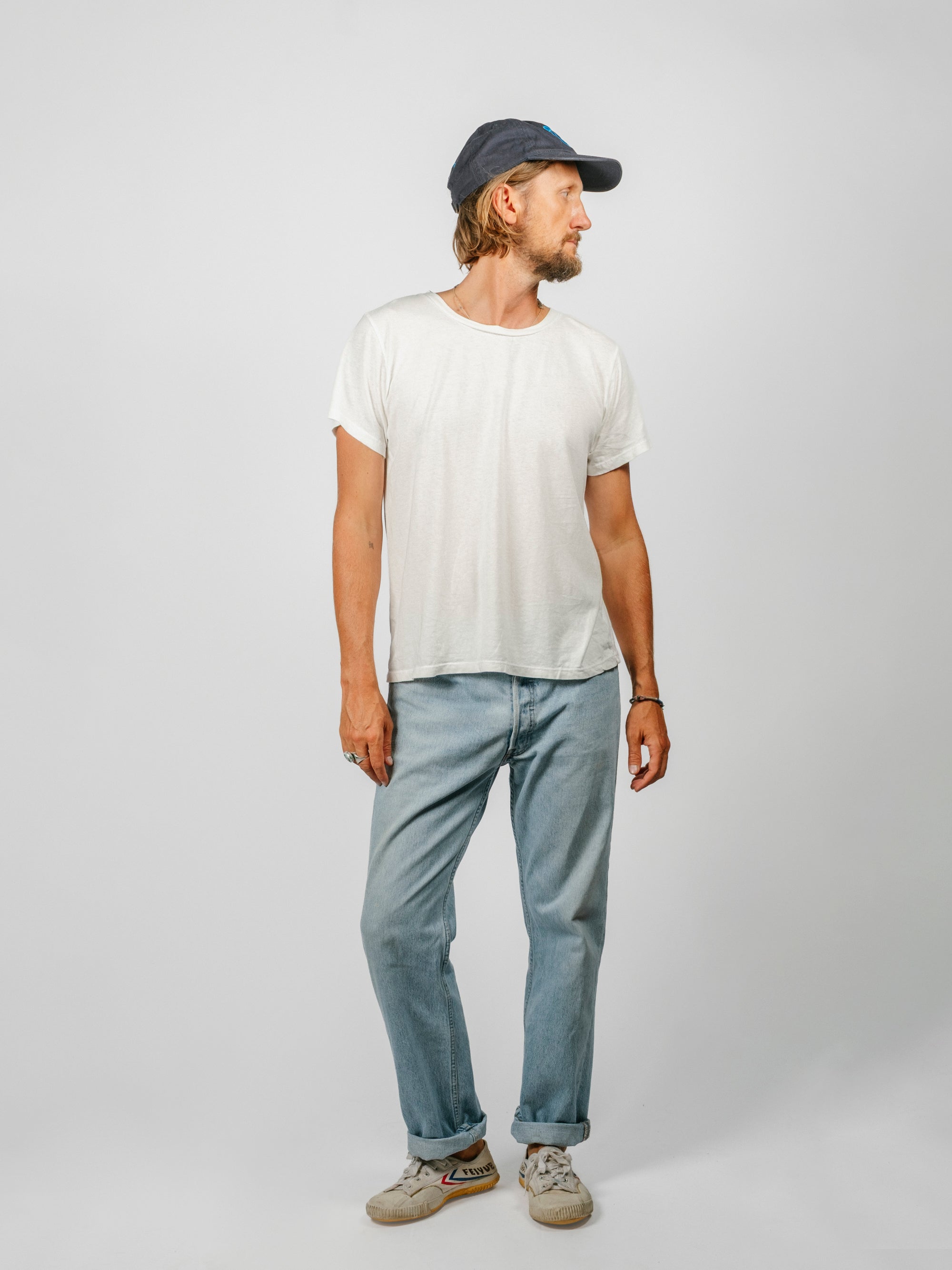 Ojai Tee | Washed White
