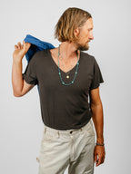 Paige V-Neck Tee | Black