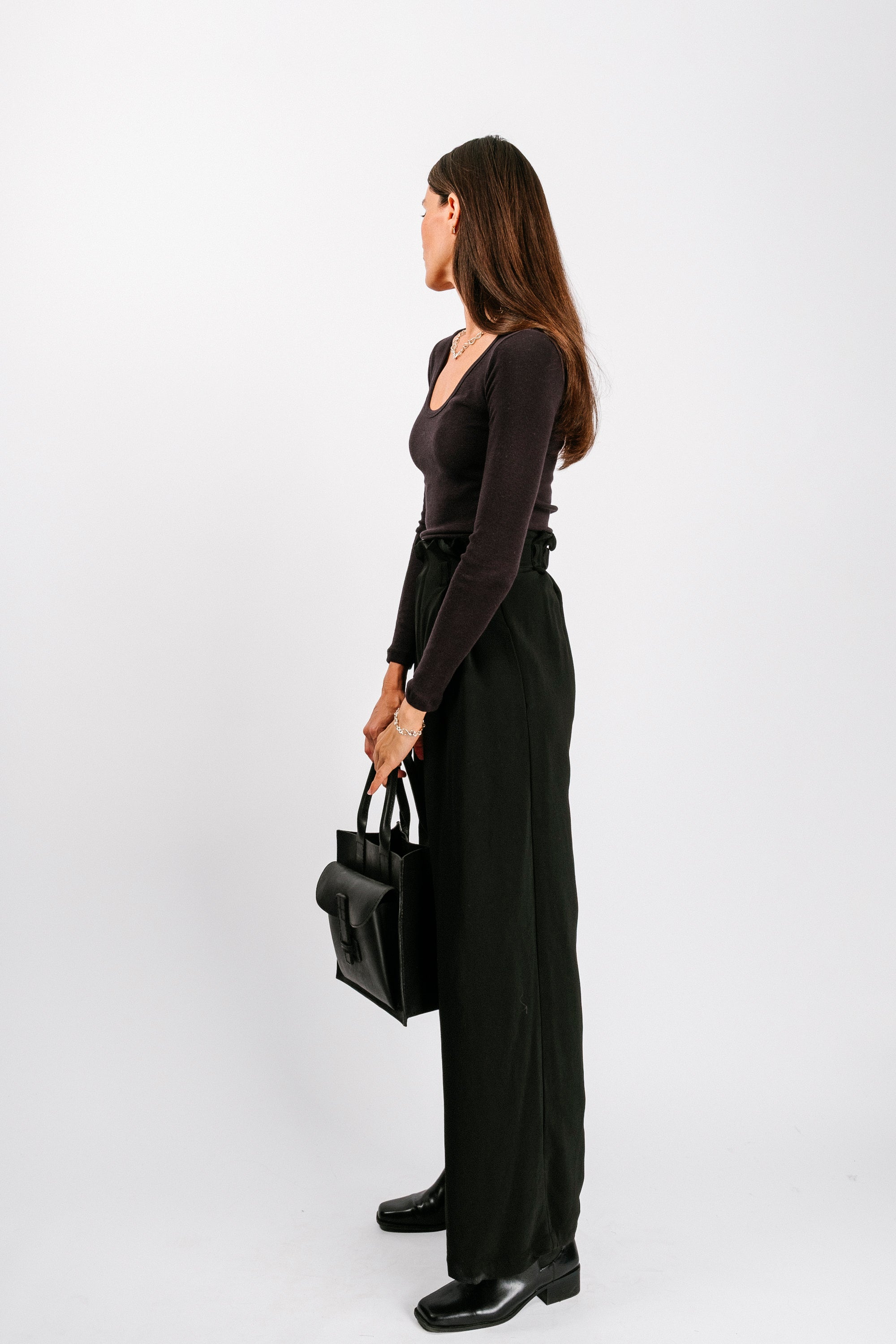 Paseo Long Sleeve Tee | Black