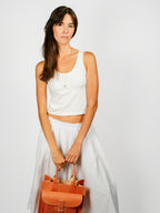 Sporty Tank | Washed White