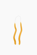 Beeswax Squiggle Taper Candles