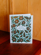 Merry Christmas Card | Set of 6 | Green