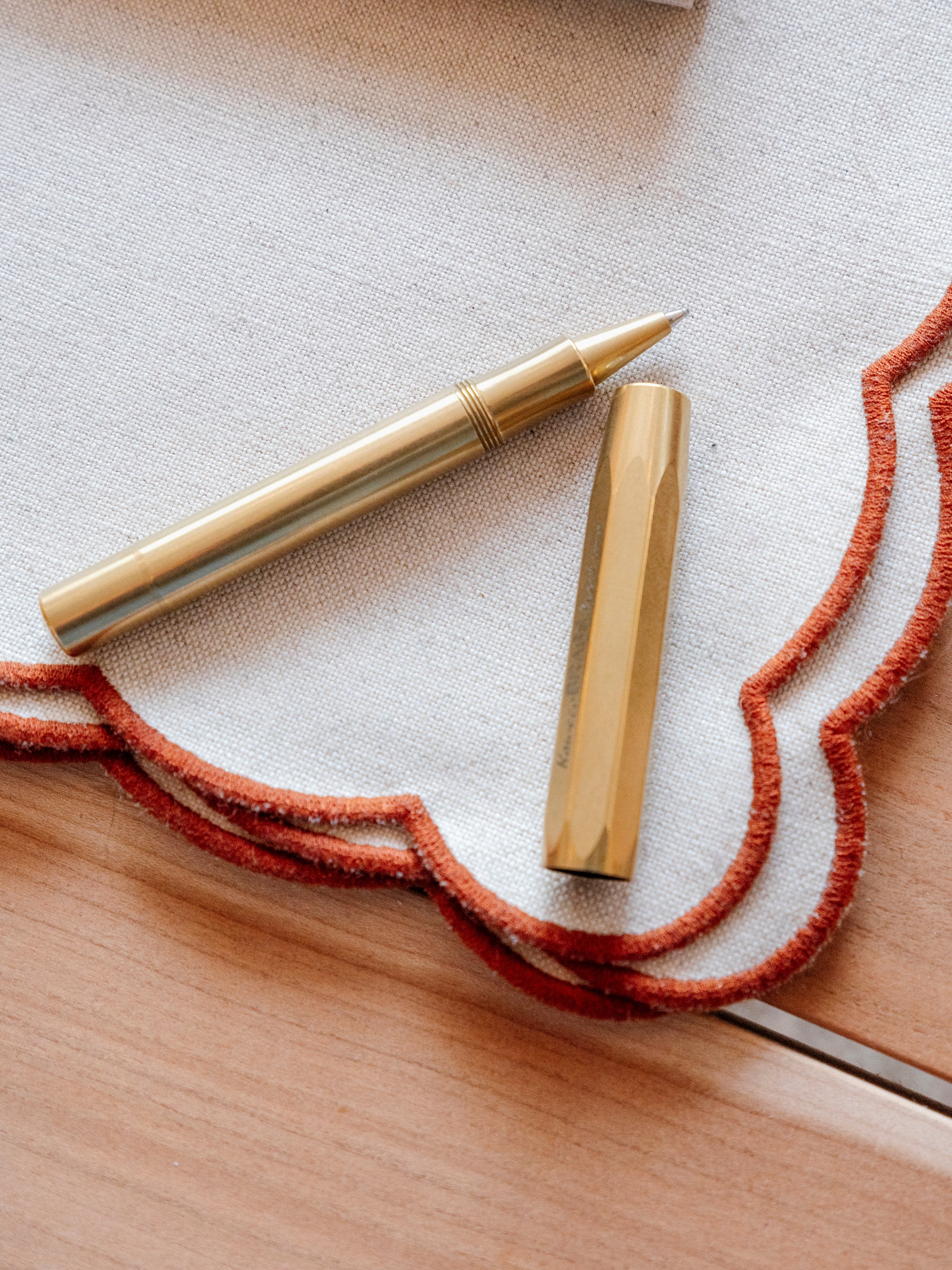 Classic Sport Gel Roller Pen | Brass