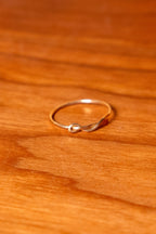 Thin 14K Knot Ring