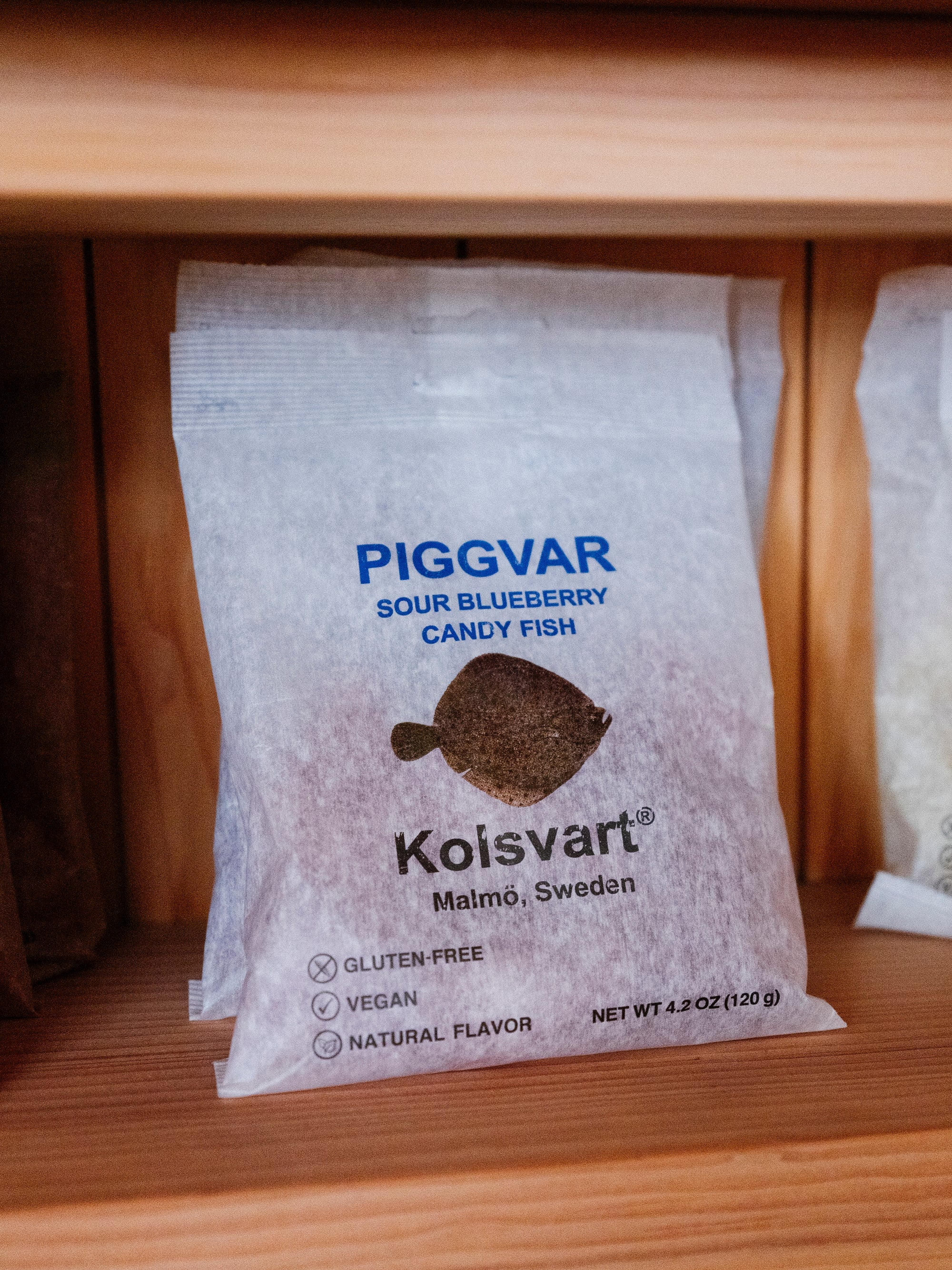 Sour Blueberry Candy Fish