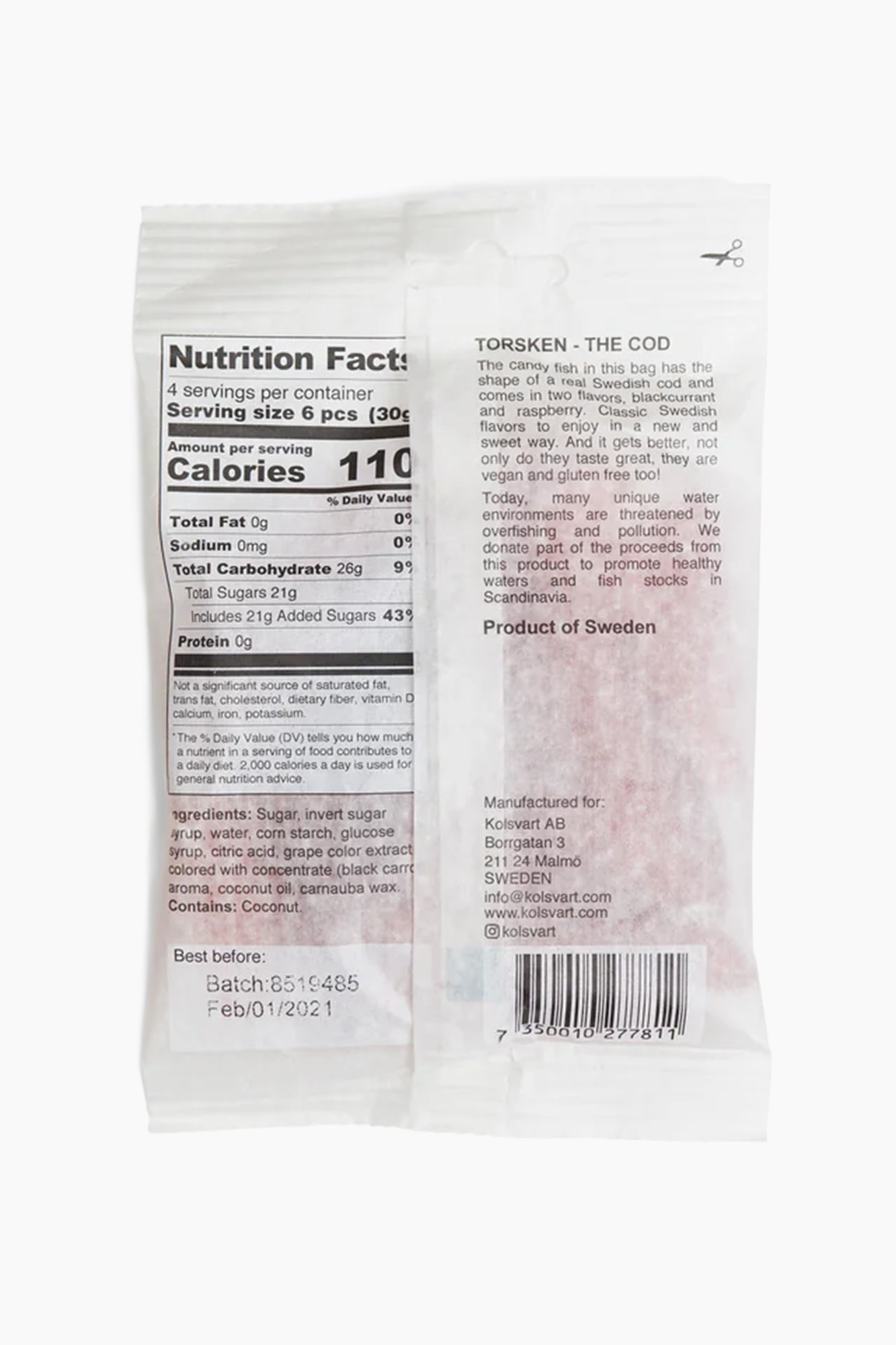 Elderflower Candy Fish