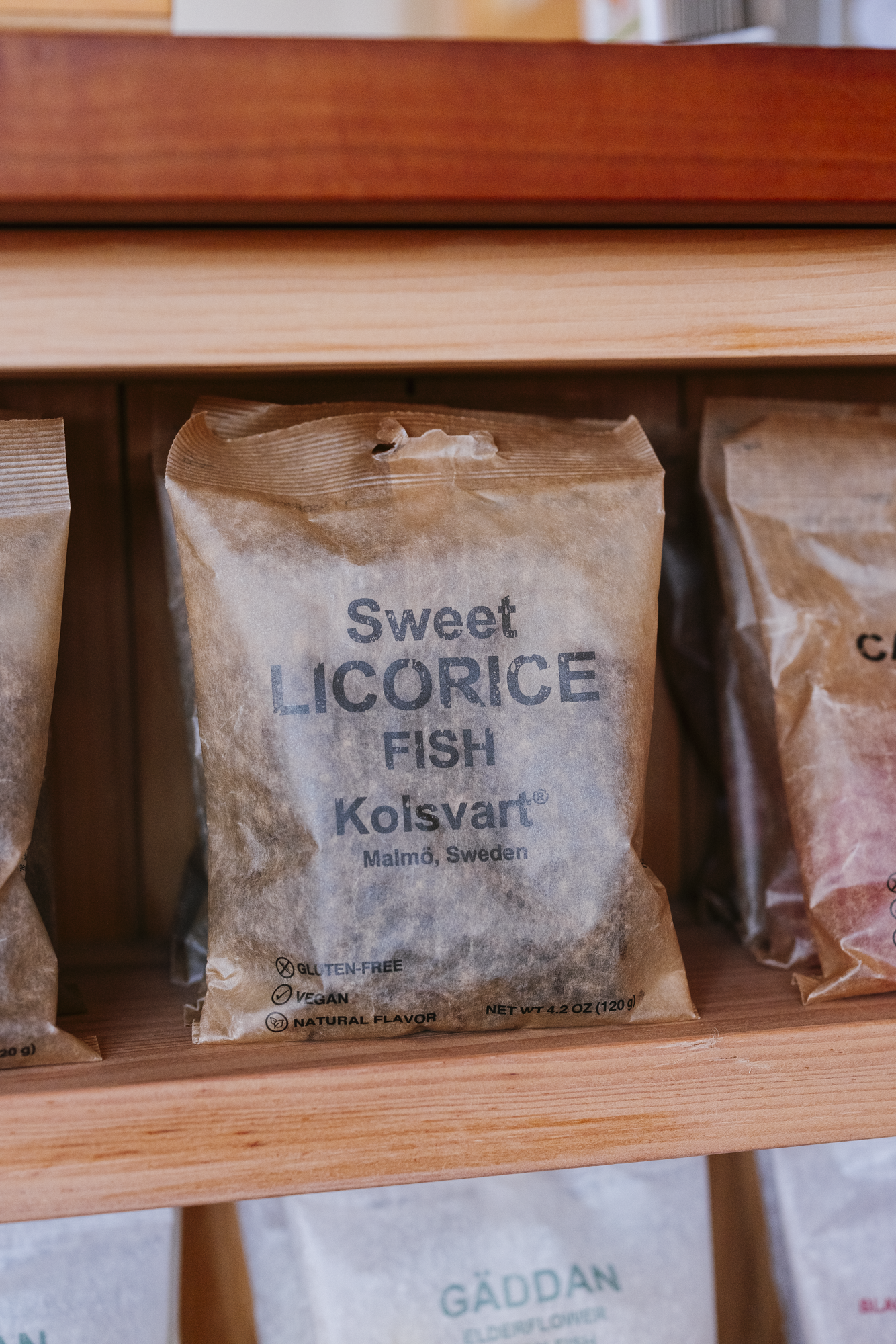 Sweet Licorice Candy Fish