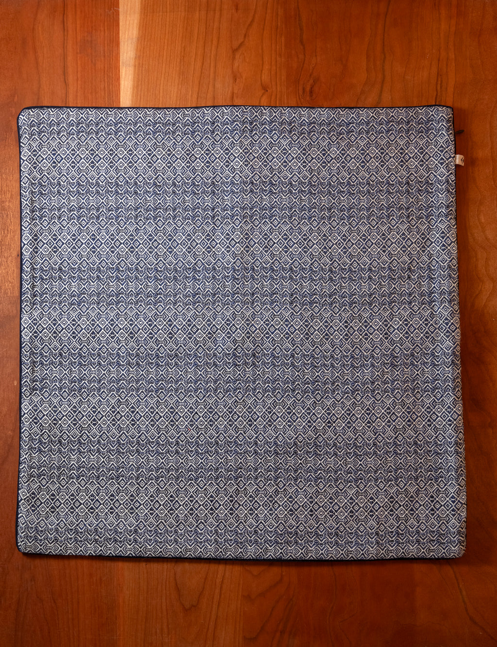 Intreccio Cushion Cover in Eclisse Blue