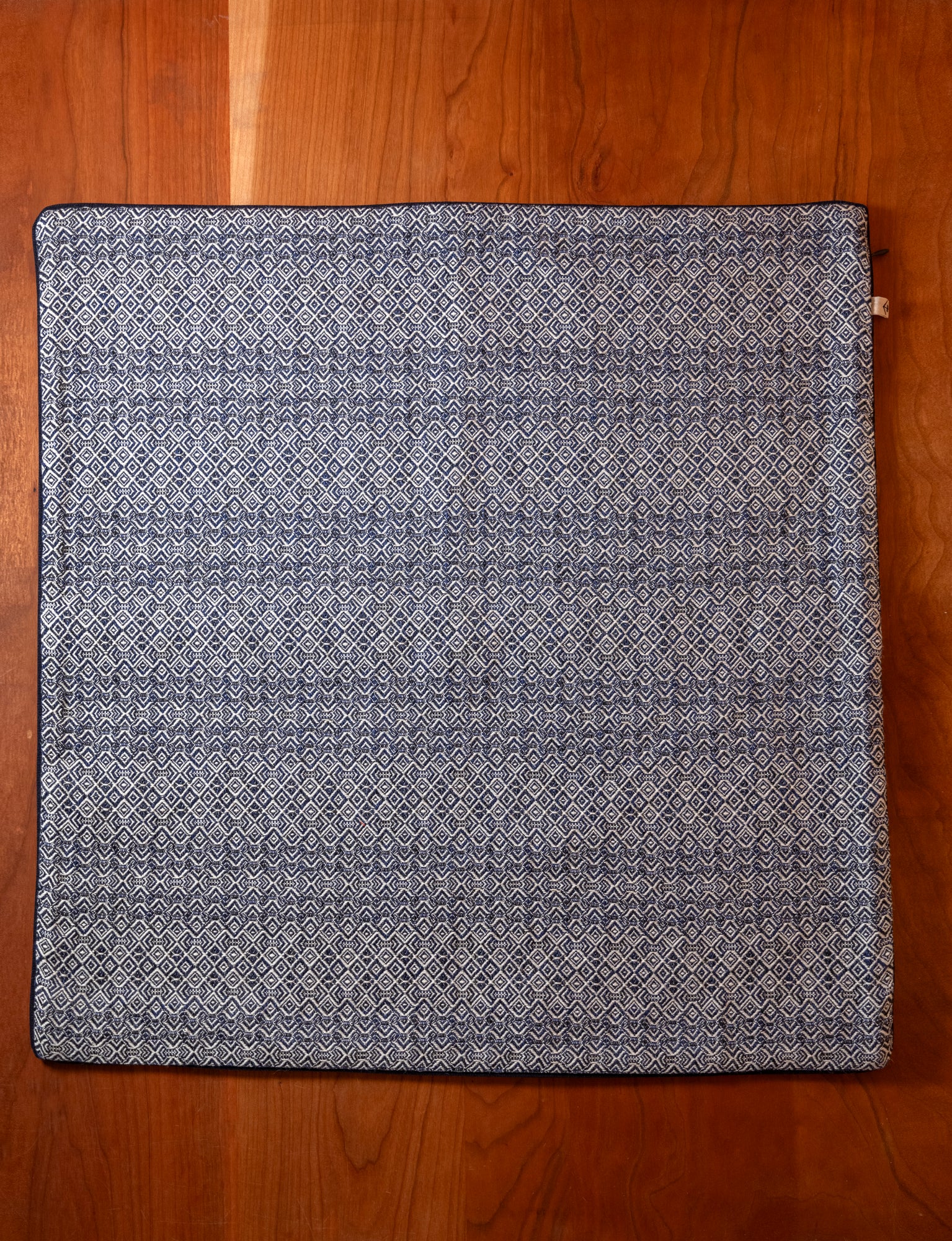 Intreccio Cushion Cover in Eclisse Blue