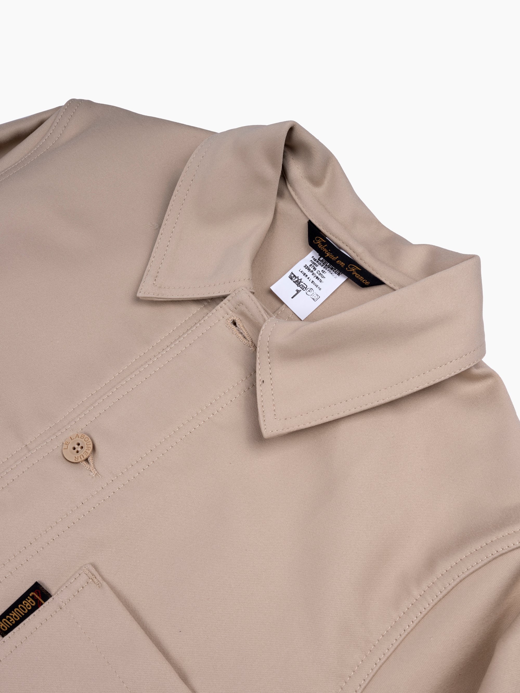 The French Chore Coat | Ecru