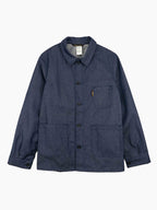 The French Chore Coat | Dark Denim
