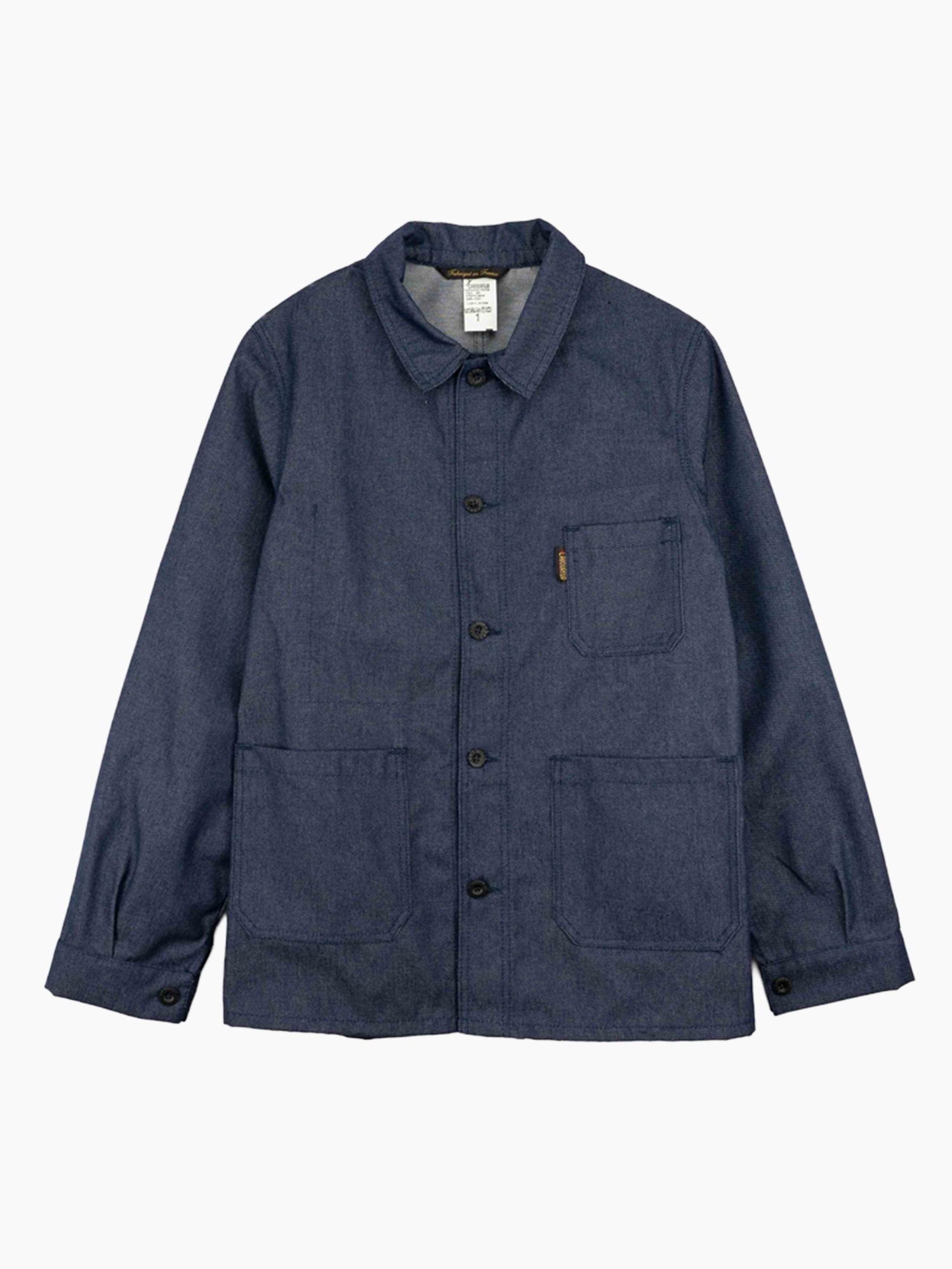 The French Chore Coat | Dark Denim
