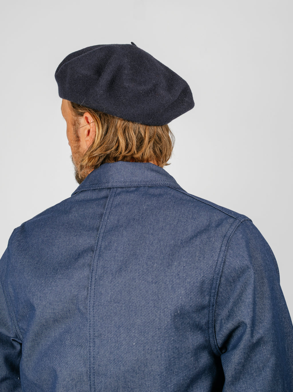 The French Chore Coat | Dark Denim