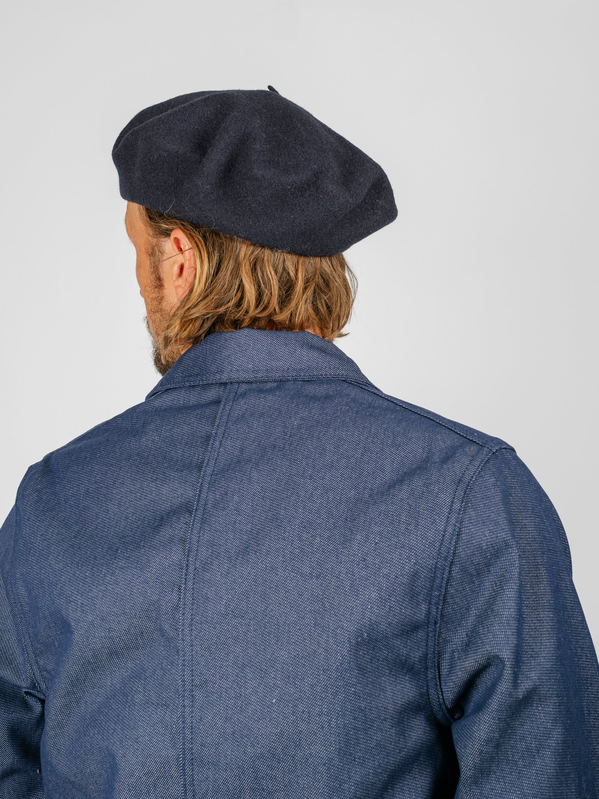 The French Chore Coat | Dark Denim