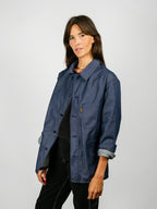 The French Chore Coat | Dark Denim