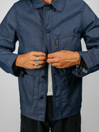 The French Chore Coat | Dark Denim