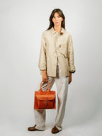 The French Chore Coat | Ecru