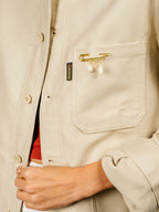 The French Chore Coat | Ecru