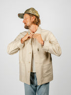 The French Chore Coat | Ecru