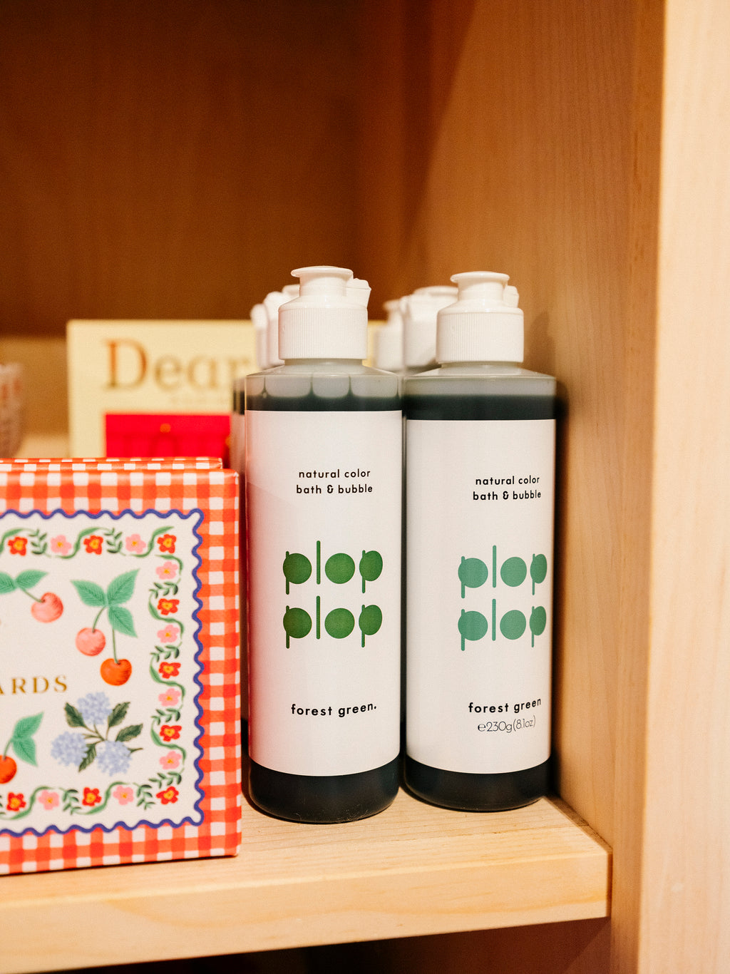 Natural Color Bubble Bath | Forest Green