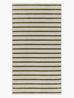 Organic Cotton Lake House Stripe Towels | Caper & Chalk