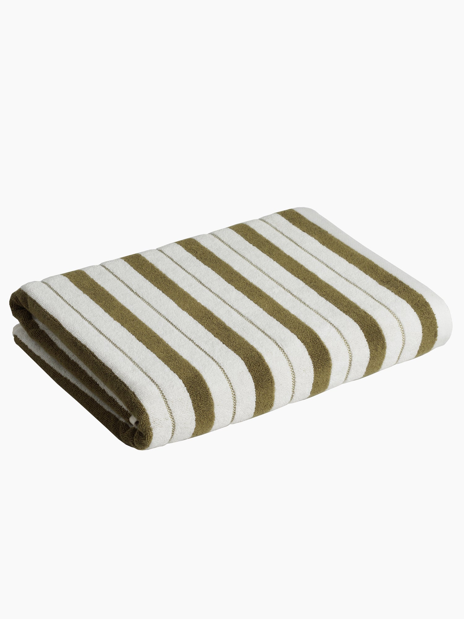 Organic Cotton Lake House Stripe Towels | Caper & Chalk
