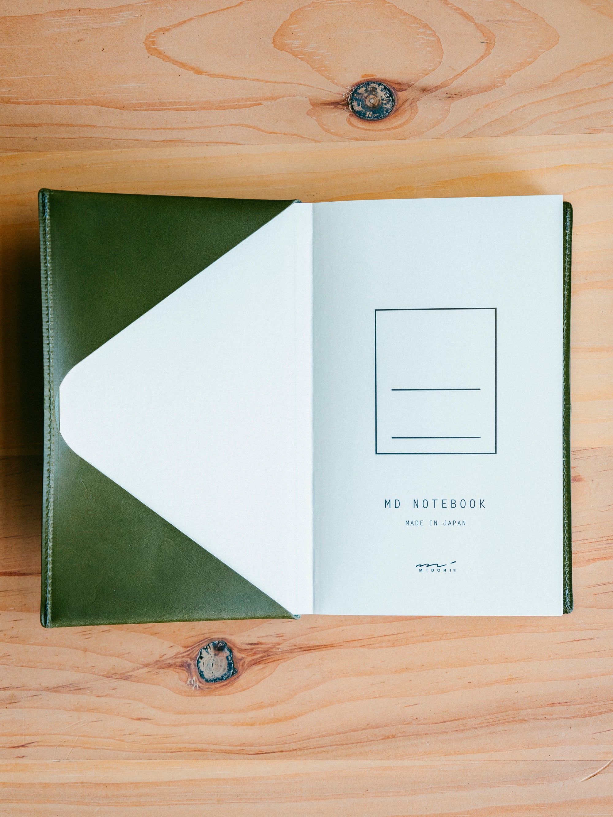 Midori Notebook Cover (B6 Slim) | Green
